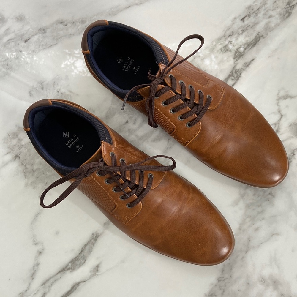 Vegan Leather Dress Shoes
